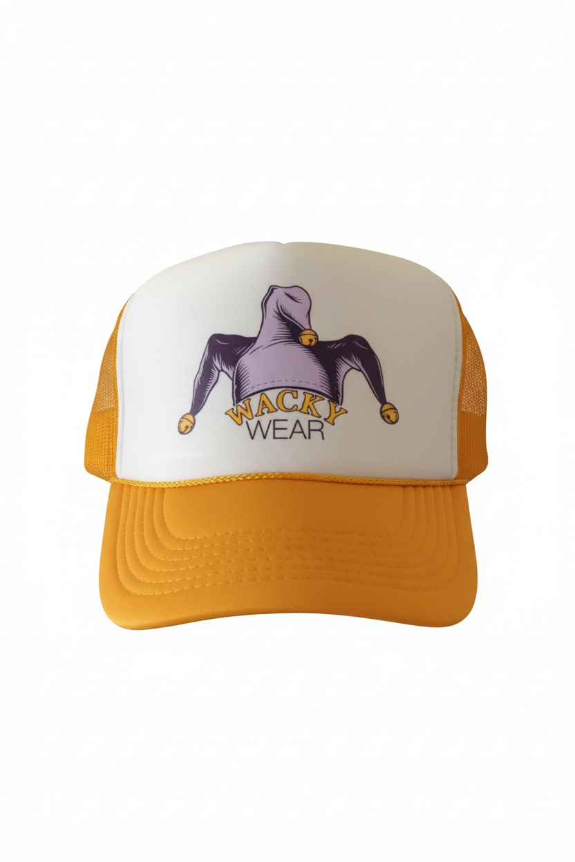 Yellow Wacky Wear Hat (High Profile)
