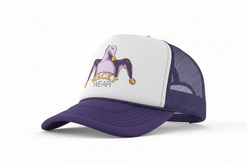 Purple Wacky Wear Hat (High Profile)